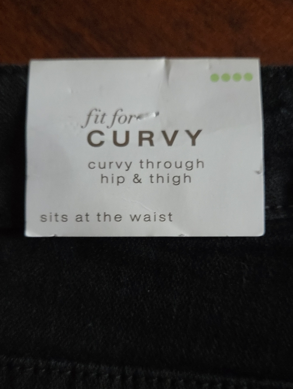 NEW WITH TAGS Cleo Slim Curvy Fit Women’s Jeans - Black Embelished Pockets